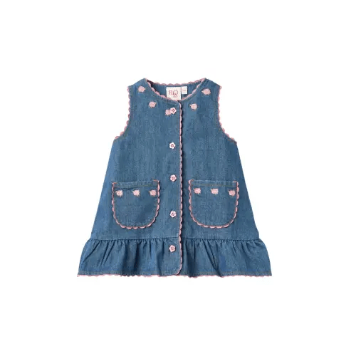 PETITE PENELOPE Monique Dress in Floral Blue