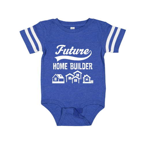Inktastic Future Home Builder Contractor Boys or Girls Baby Bodysuit