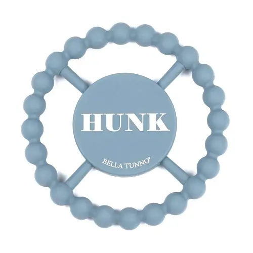 Baby Teether by Bella Tunno, Silicone Teethers for Babies 3-6 months, 6-12 months, Baby Toys, Pacifier, Teething Relief, Boys, Girls, Hunk