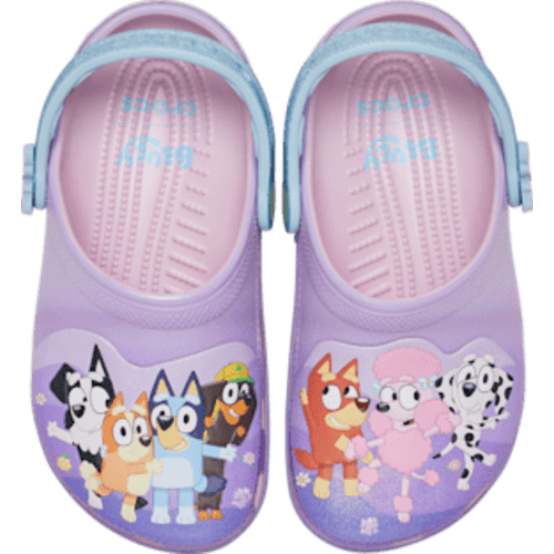 Toddler Bluey Friends Forever Classic Clog - Crocs