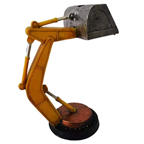 Digger Desk Lamp, Excavator Light, Beautiful and Practical, LED Night Light Bedside Lamp for Home Bedroom Decoration, 20 * 12 * 12cm