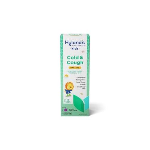 Hyland's Naturals Kids Cold & Cough Daytime Syrup - Grape - 4 fl oz