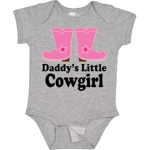 inktastic Daddy's Little Cowgirl Baby Bodysuit