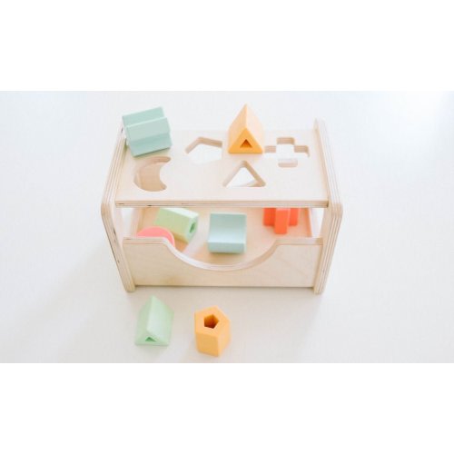 Shape Sorter - Wood + Silicone