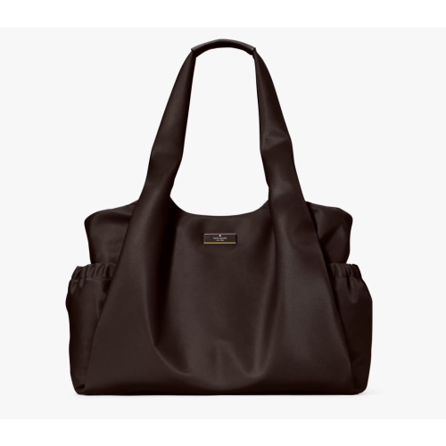 Carter Nylon Large Baby Bag - Color Hot Fudge