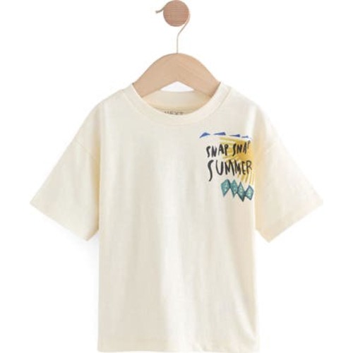 Kids' Crocodile Cotton Graphic T-Shirt, 12-18M