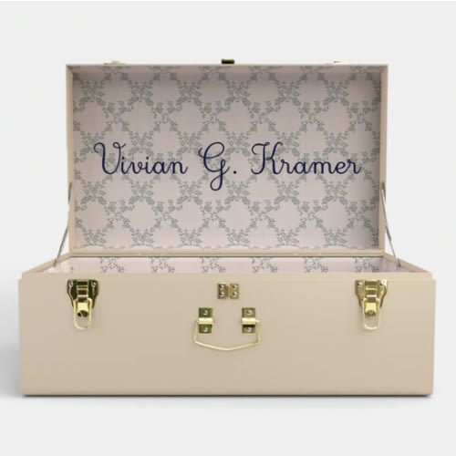 Grand Trunk - Beige - Ivy Trail / Embroidery