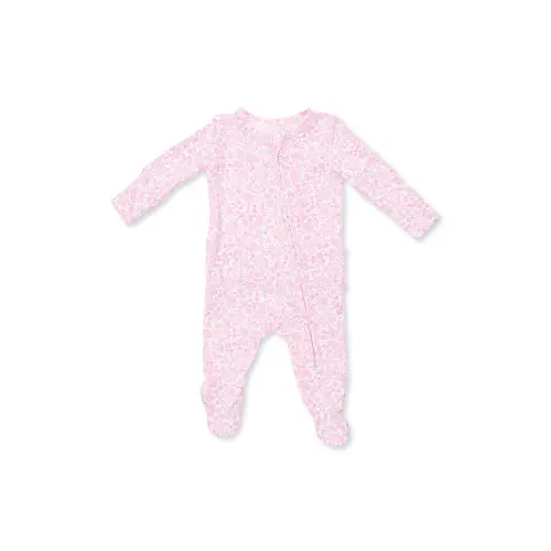 Angel Dear: Kids' Baby Woodland Ruffle Zip Footie