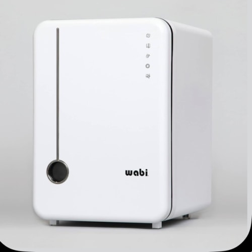Wabi UVC LED Sanitizer & Dryer Ultra (White + Gunmetal Trim)