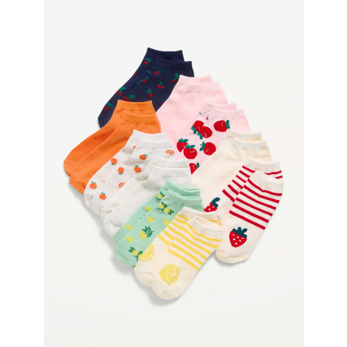 Ankle Socks 10-Pack for Girls