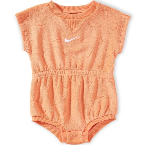 Nike Baby Girls Short Sleeve Essential Terry Romper