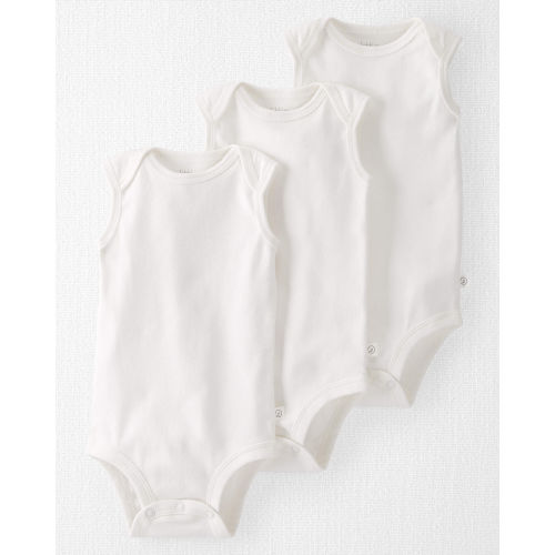 Baby 3-Pack Organic Cotton Bodysuits