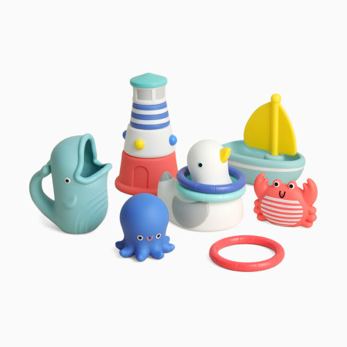 Itzy Ritzy Seaside Bath Gift Set Nautical