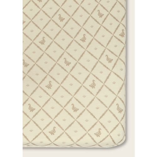 Butter Yellow Duck - Crib Sheet