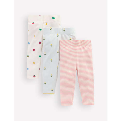 3-pack Cotton Leggings-Multi Daisy | Boden USA