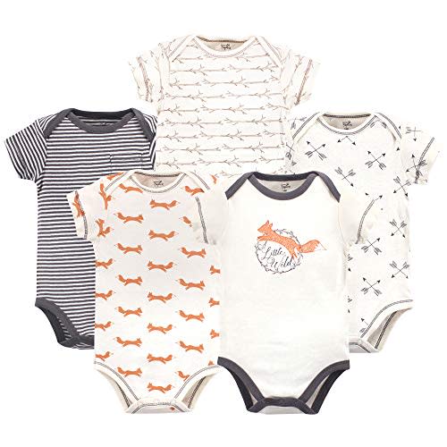Touched by Nature Unisex Baby Organic Cotton Bodysuits