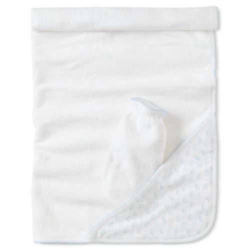 Blue Ele-Fun Towel w/ Mitt