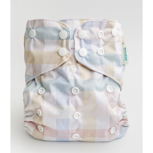 Barnyard Plaid Cloth Diaper