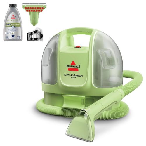 BISSELL Little Green Mini Corded Portable Carpet Cleaner 4064T - 4" Cleaning Path Green