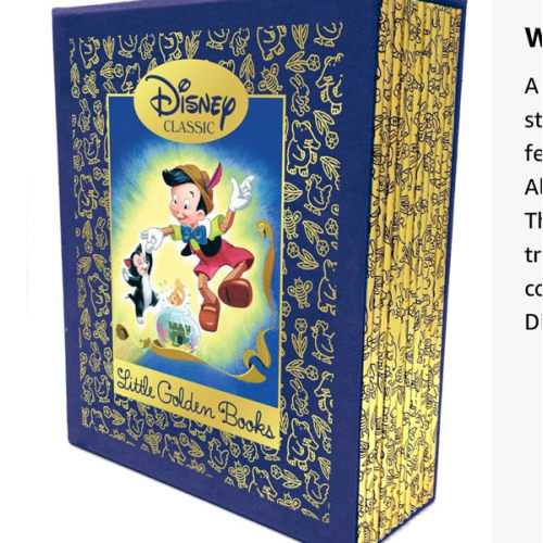 12 Beloved Disney Classic Little Golden Books (Boxed Set)