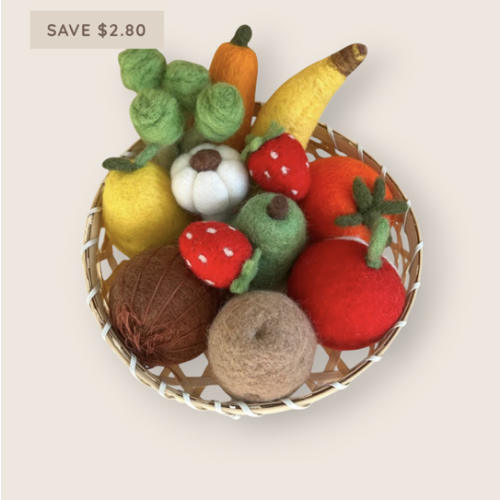 Felt Farmers Market Pack - Set of 12 – Playtisserie