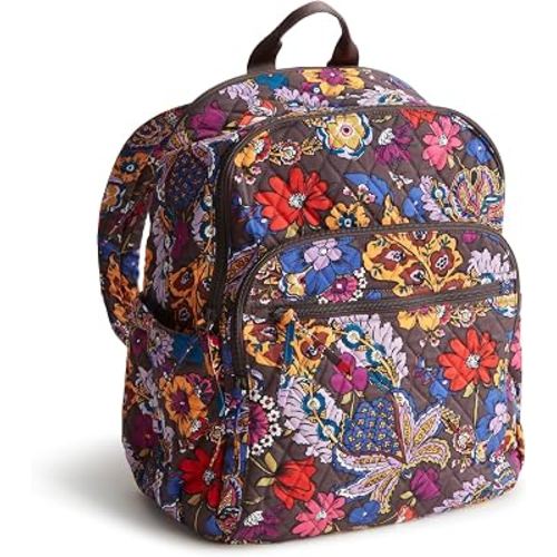 Vera Bradley Women's Bancroft Backpack - Premium Cotton