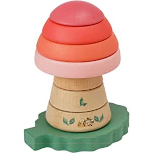 Amazon.com: Manhattan Toy Folklore Fun-gi Magnetic Wooden Toadstool Shaped Stacking Toy for Babies 12 Months and Up : Toys & Games