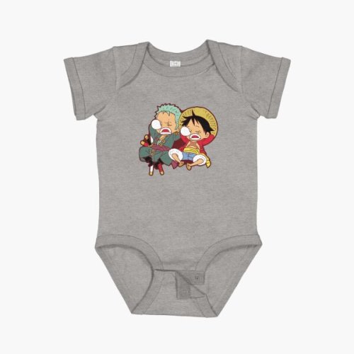 Luffy and zoro are sleeping Baby One-Piece