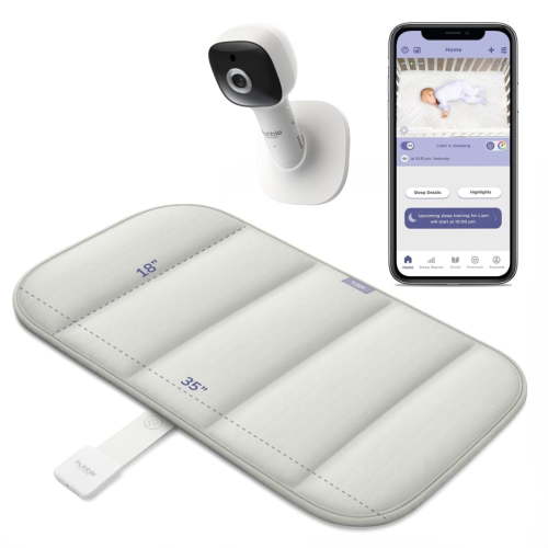HUBBLE CONNECTED Dream+ Bundle Non-Wearable, Smart Wi-Fi Enabled Baby Movement Monitor - HD Baby Camera with Soothing Sounds & White Noise
