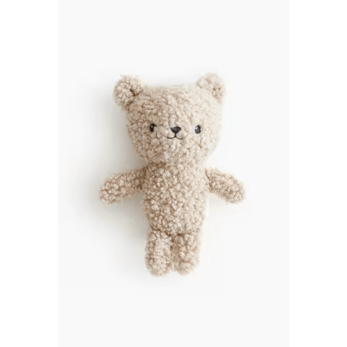 SOFT RATTLE - Beige Bear