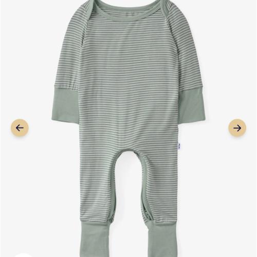 Willow Stripe Crescent Zippy 0-3 months