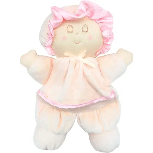 Soft Baby Doll, My First Baby Doll, Plush Dolls for Babies and for Girls, Super Soft, Machine Washable, Non-Toxic, Cute Birthday Gift, Present for Shower, Designed for Babies, Infants and Toddlers