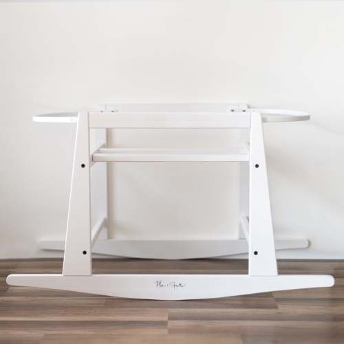 Original RockingMoses Bassinet Standwith brakeWhite