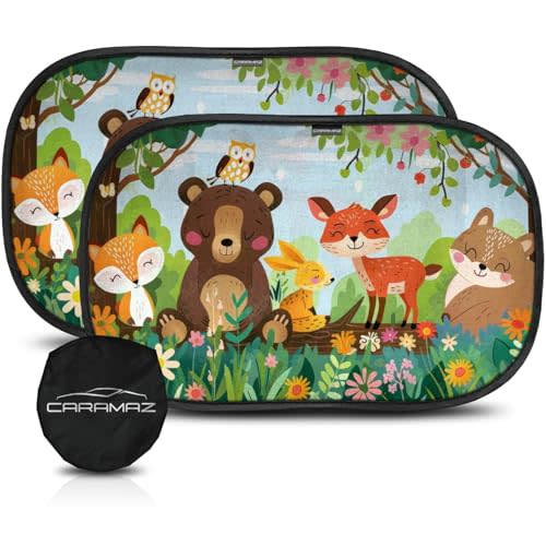 Car Window Shade for Baby with Certified UV-Protection 2 Pack - 20"x12"
