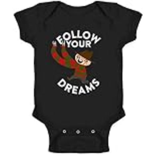 Pop Threads Cute Spooky Follow Your Dreams Horror T-Shirt Baby Bodysuit