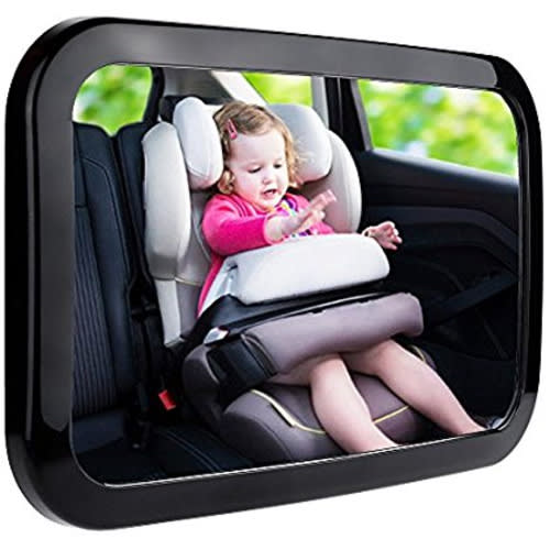 Zacro Baby Car Mirror, Shatter-Proof Acrylic Baby Mirror for Car, Rearview Baby Mirror-Easily to Observe The Baby's Every Move, Safety and 360 Degree Adjustability