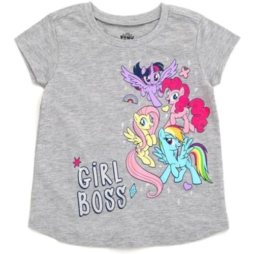 My Little Pony Girls T-Shirt Toddler to Big Kid Sizes (3T - 10-12)