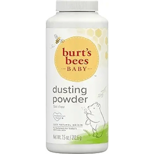 Burt's Bees Baby Dusting Powder, Talc Free and Hypoallergenic for Safe and Gentle Comfort, 100% Natural Origin, Pediatrician Tested, 7.5 Oz