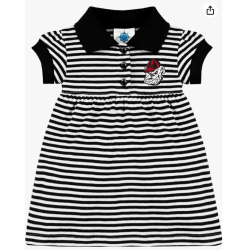 College Baby NCAA Polo Dress w/Bloomer - for Baby Girls