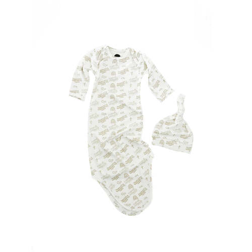 Fearfully & Wonderfully Made Bamboo Gown & Matching Beanie