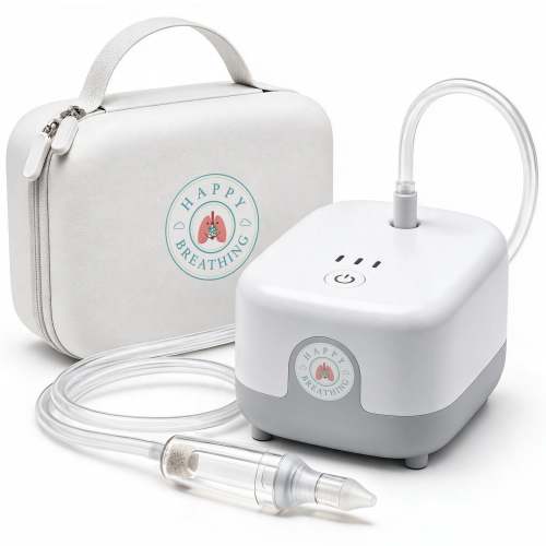 Happy Breathing Baby Nasal Aspirator | 3 Suction Levels