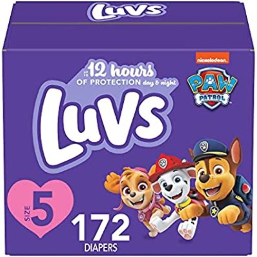 Luvs Pro Level Leak Protection Diapers Size 5 172 Count Economy Pack