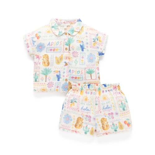 White Postcards Set - Baby & Kids Sets - Purebaby - Purebaby