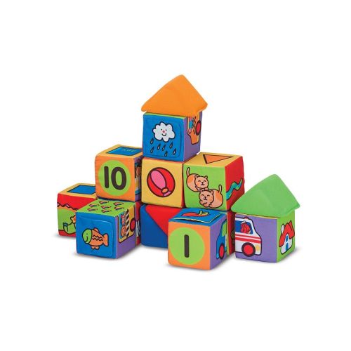 Melissa & Doug 14-pc. Match & Build Block Set