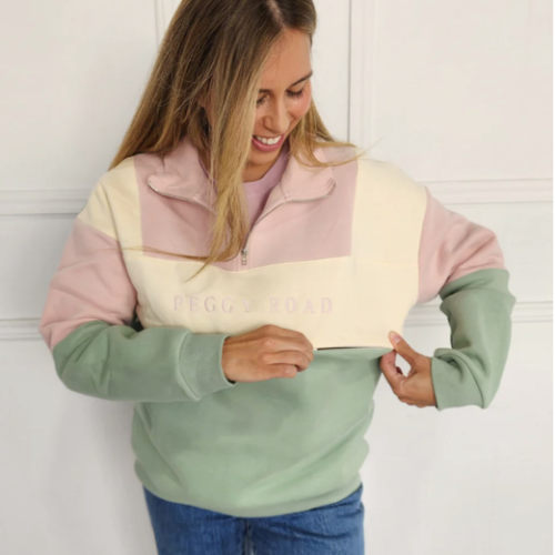 Sorbet Fleece Breastfeeding Jumper