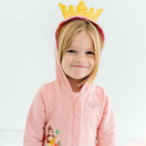 Disney Princess Belle Peplum Hoodie – Little Sleepies