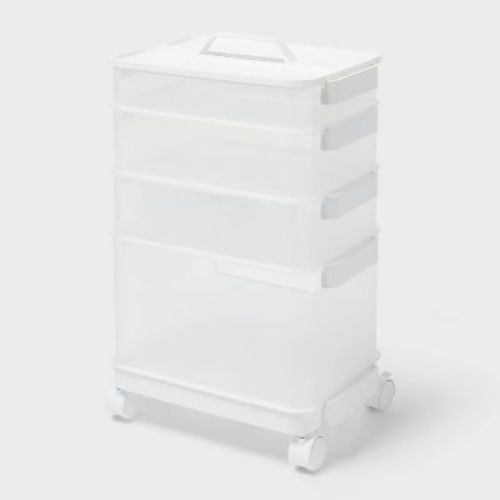 7pc Click in Place Tower Starter Kit White - Brightroom™​