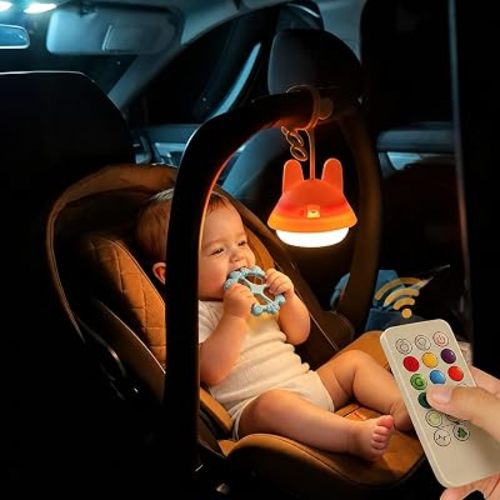 ShaArkMango Baby Night Light for Nursery, Travel Baby Essentials Must Haves