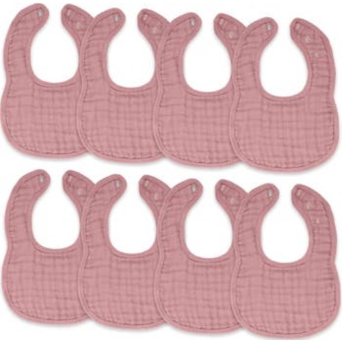 Muslin Bibs - Pack of 8