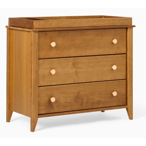 Babyletto Sprout 3-Drawer Narrow Dresser with Removable Topper (42")